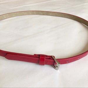 Betsey Johnson Accessories - Betsey Johnson Red Leather Belt Betsey Johnson Accessories - Betsey Johnson Red Leather Belt
